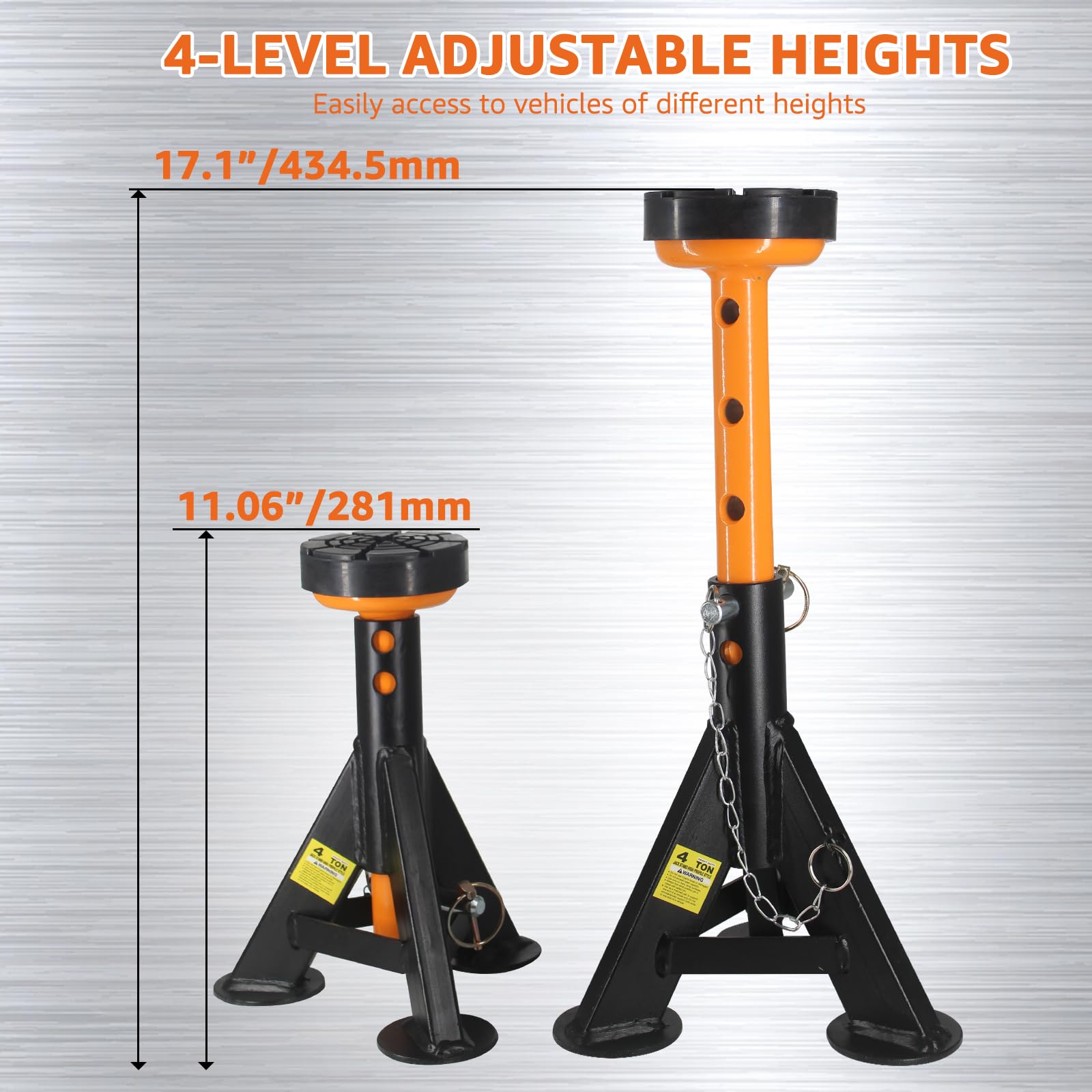 Amazon.com: BESTOOL Heavy Duty Jack Stand，Low Profile Car Jack